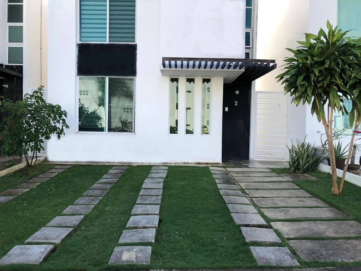 Casa en zona exclusiva con alberca Apartamento Cancún México