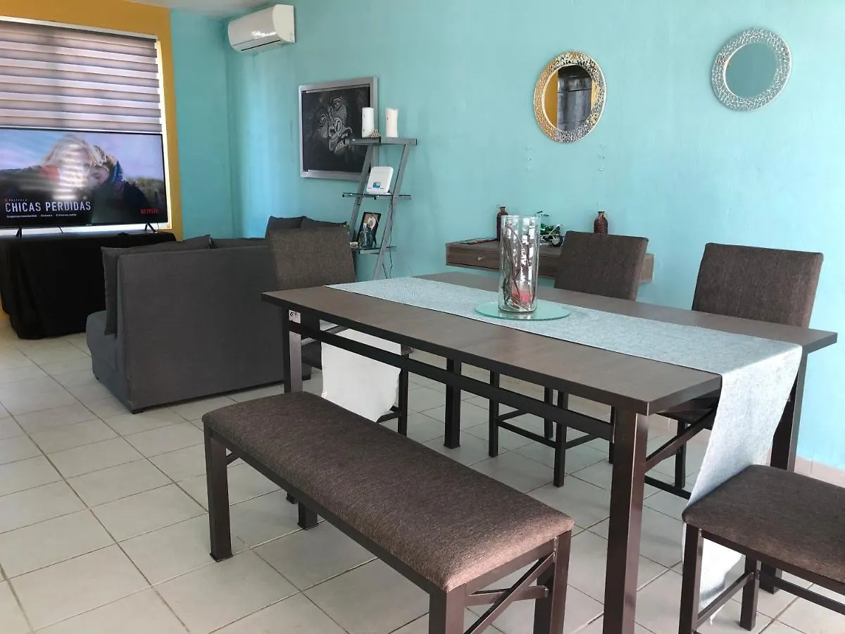Casa en zona exclusiva con alberca Apartamento Cancún México