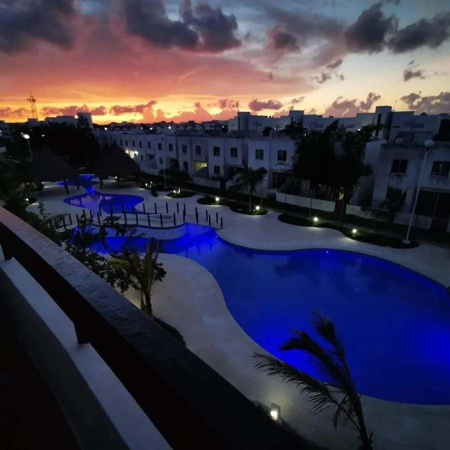 Habitación en casa particular Casa en zona exclusiva con alberca Apartamento Cancún